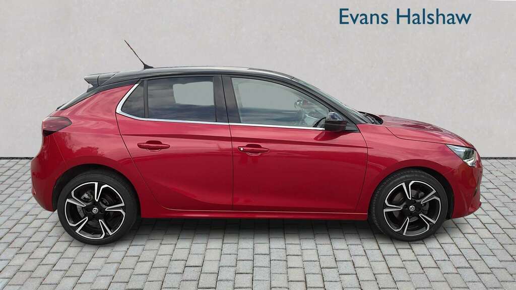 Vauxhall Corsa 1.2 Turbo Elite Nav Premium 2021 SD21PKA Red #3
