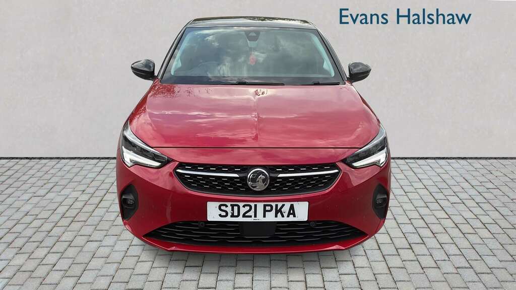 Vauxhall Corsa 1.2 Turbo Elite Nav Premium 2021 SD21PKA Red #4