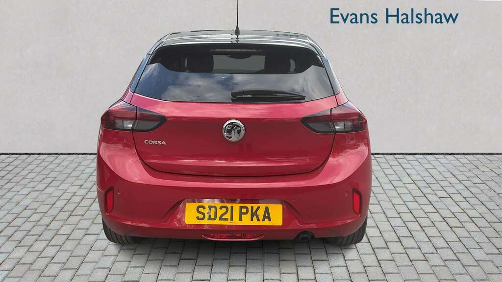 Vauxhall Corsa 1.2 Turbo Elite Nav Premium 2021 SD21PKA Red #5