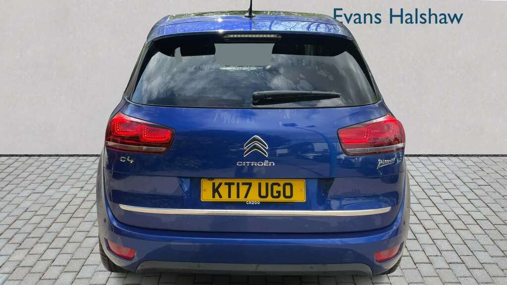 Citroen C4 Picasso 1.6 Bluehdi Flair Eat6 2017 Blue #5