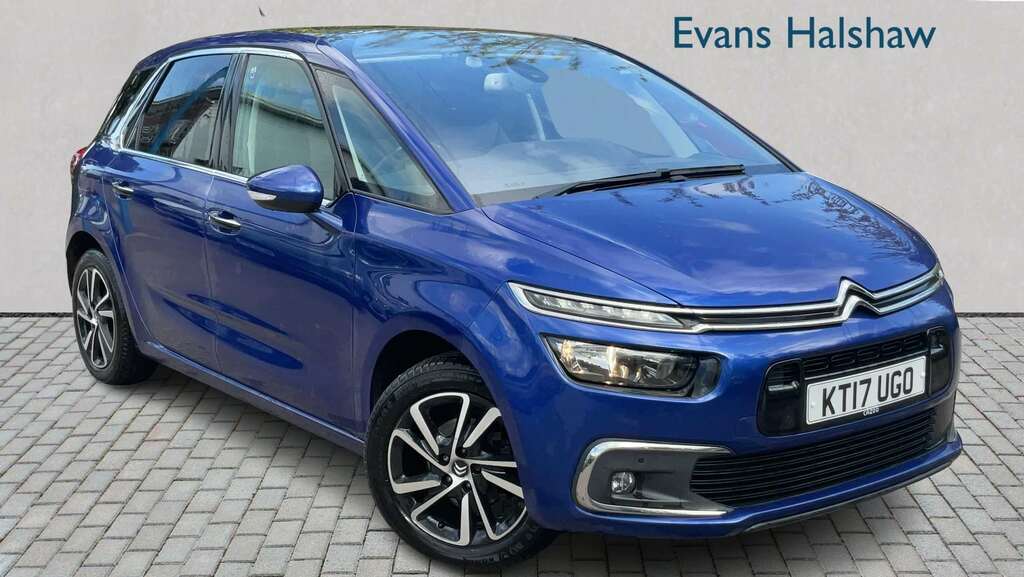 Citroen C4 Picasso 1.6 Bluehdi Flair Eat6 2017 Blue