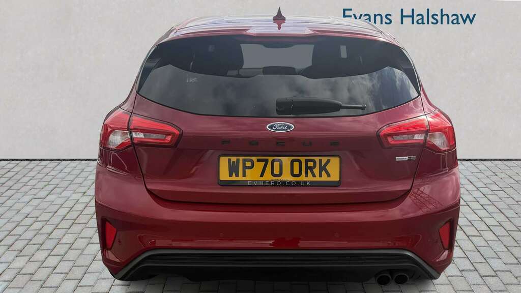 Ford Focus 1.0 Ecoboost Hybrid Mhev 155 St-line X Edition WP70ORK Red #3