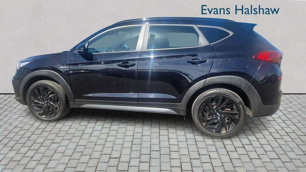 Hyundai Tucson 1.6 Tgdi 177 N Line 2Wd Dct 2020 YX20ZDS Black #3