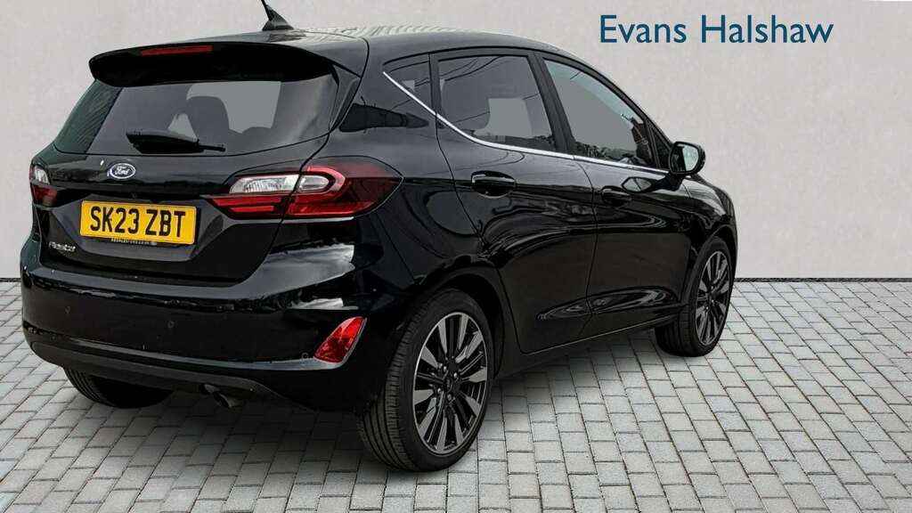 Ford Fiesta 1.0 Ecoboost Titanium X 2023 SK23ZBT Black #4