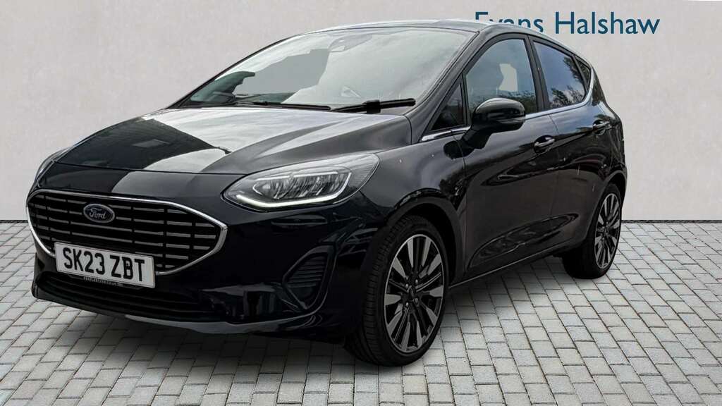 Ford Fiesta 1.0 Ecoboost Titanium X 2023 SK23ZBT Black #2