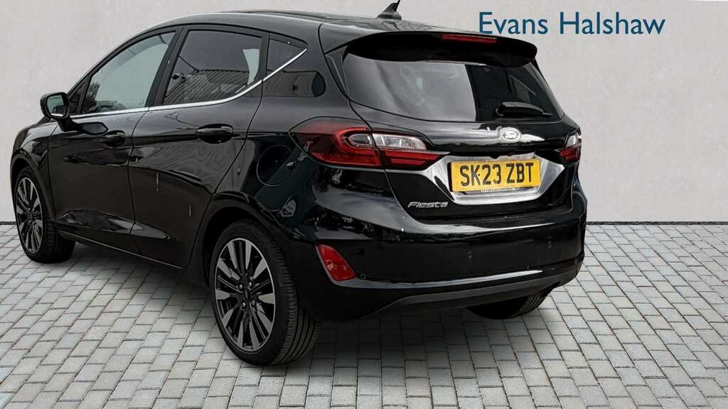 Ford Fiesta 1.0 Ecoboost Titanium X 2023 SK23ZBT Black #3
