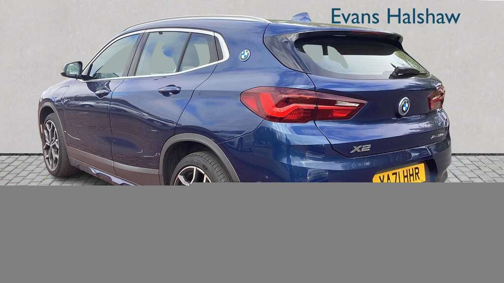 BMW X2 Xdrive 25E M Sport X 2022 YA71HHR Blue #2