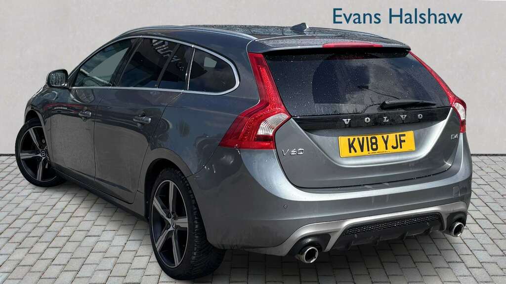 Volvo V60 D4 190 R Design Lux Nav Geartronic Ltr 201 Grey #2