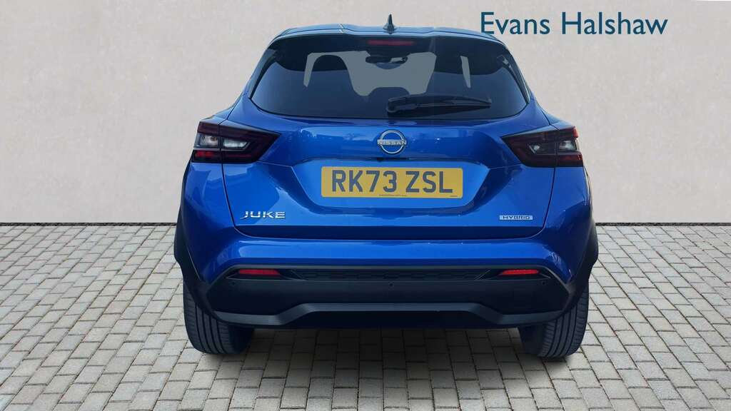 Nissan Juke 1.6 Hybrid N-connecta 2023 RK73ZSL Blue #5