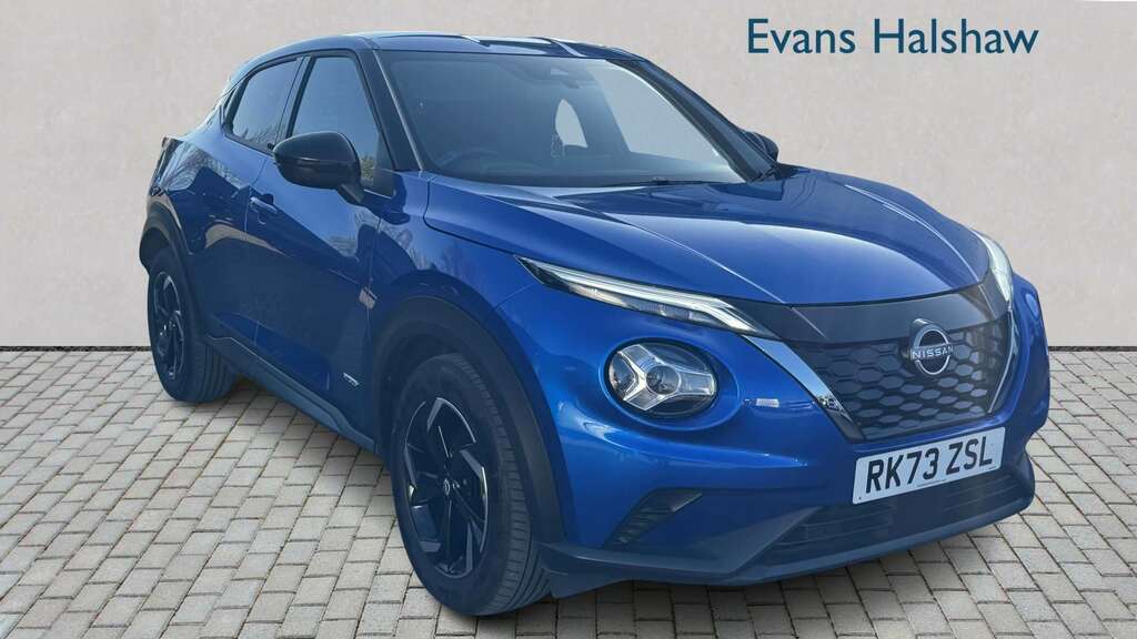 Nissan Juke 1.6 Hybrid N-connecta 2023 Blue