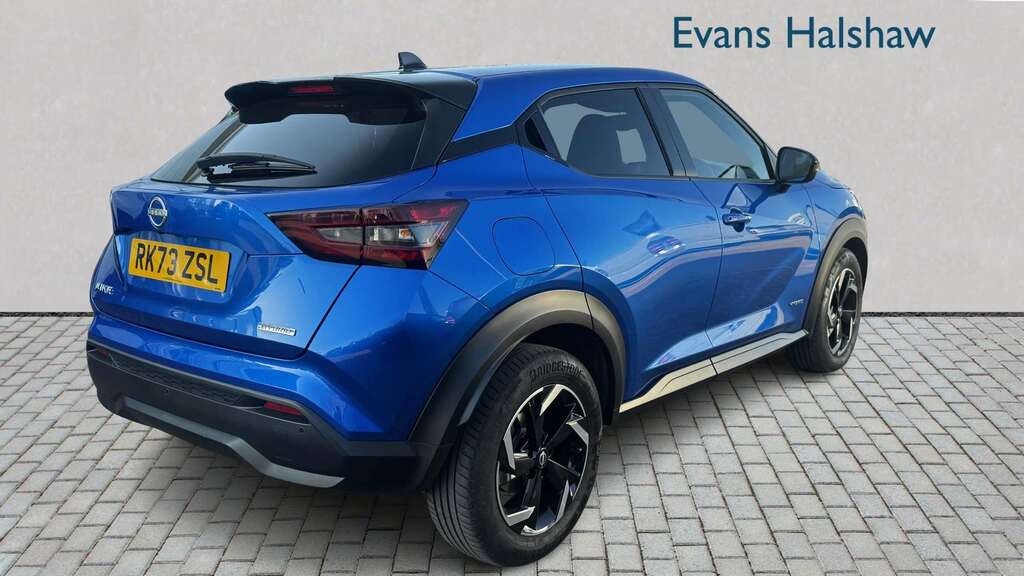 Nissan Juke 1.6 Hybrid N-connecta 2023 RK73ZSL Blue #6