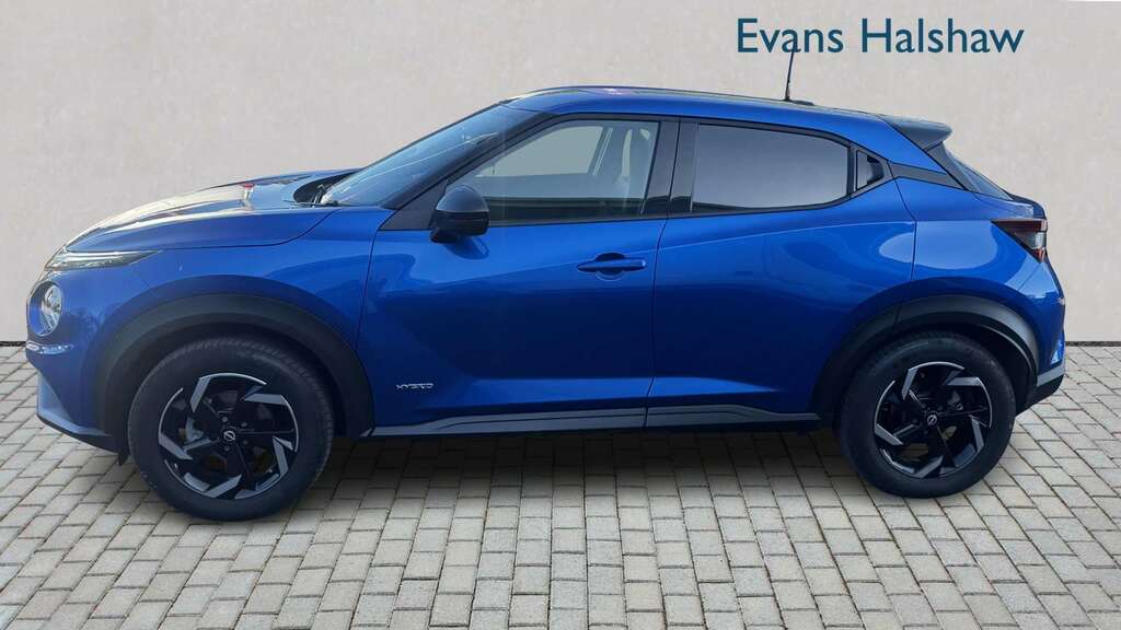 Nissan Juke 1.6 Hybrid N-connecta 2023 RK73ZSL Blue #4