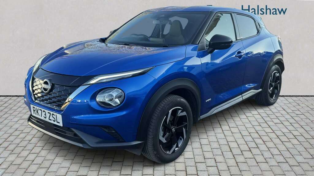 Nissan Juke 1.6 Hybrid N-connecta 2023 RK73ZSL Blue #3