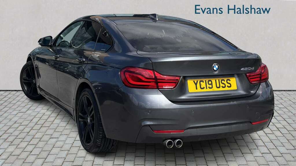 BMW 4 Series 420D 190 M Sport Professional Media 2 YC19USS Grey #2