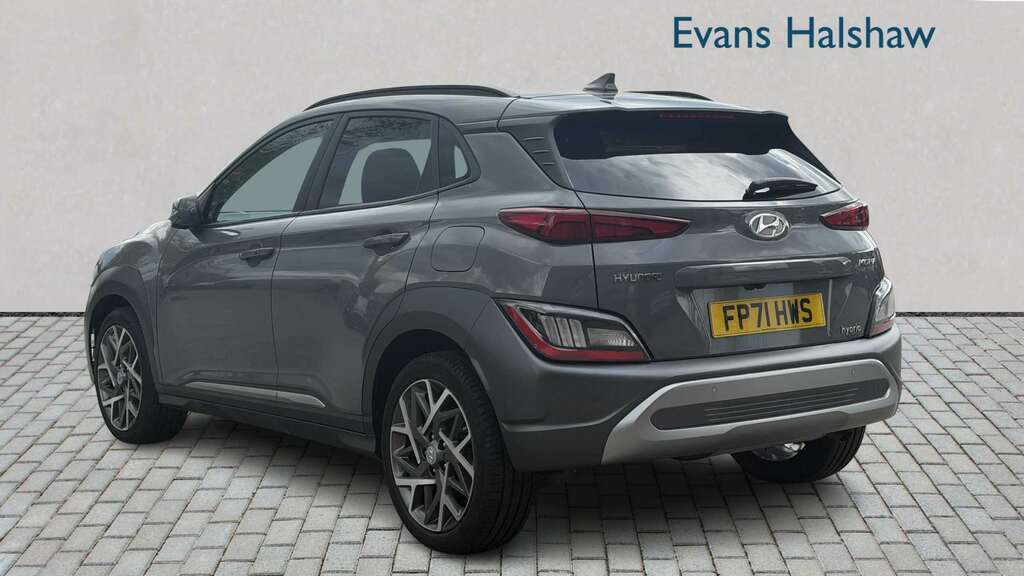 Hyundai Kona 1.6 Gdi Hybrid Ultimate Dct 2021 Grey #2