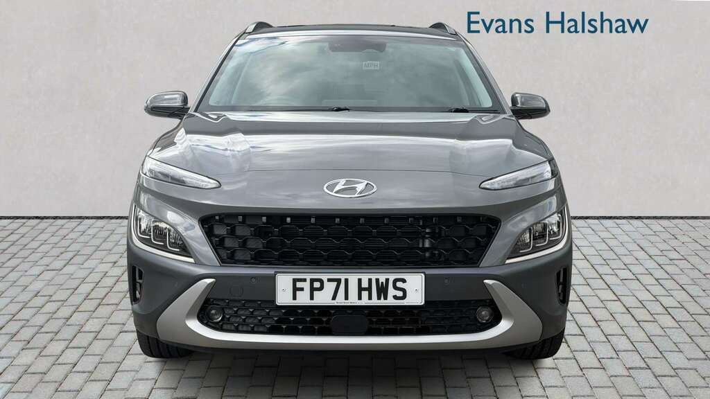 Hyundai Kona 1.6 Gdi Hybrid Ultimate Dct 2021 Grey #4