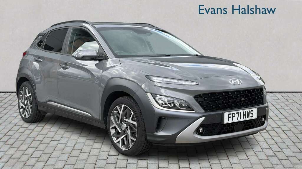 Hyundai Kona 1.6 Gdi Hybrid Ultimate Dct 2021 Grey