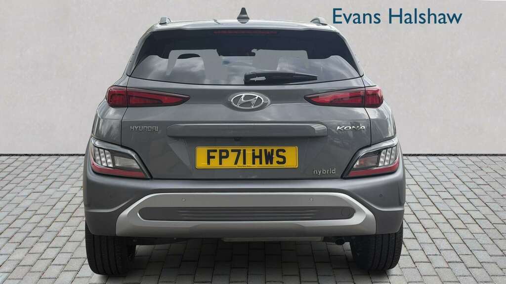 Hyundai Kona 1.6 Gdi Hybrid Ultimate Dct 2021 Grey #5