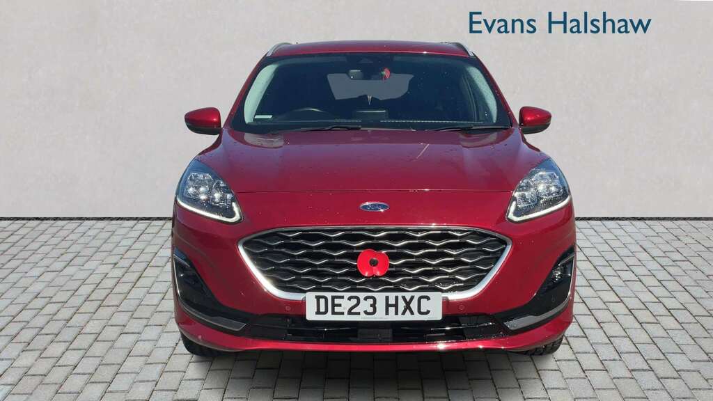 Ford Kuga 2.5 Fhev Vignale Cvt 2023 DE23HXC Red #3
