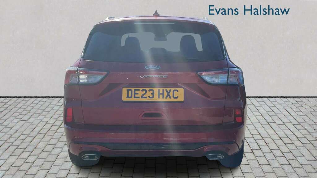 Ford Kuga 2.5 Fhev Vignale Cvt 2023 DE23HXC Red #2