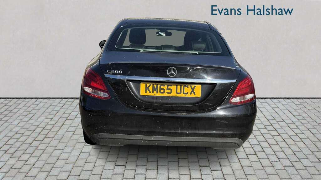 Mercedes-Benz C Class C200 Se Executive 2016 KM65UCX Black #4