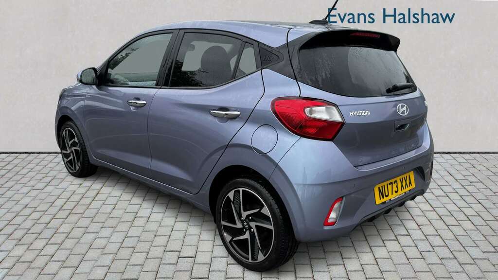 Hyundai I10 1.0 Mpi Premium 2023 NU73XXA Blue #4
