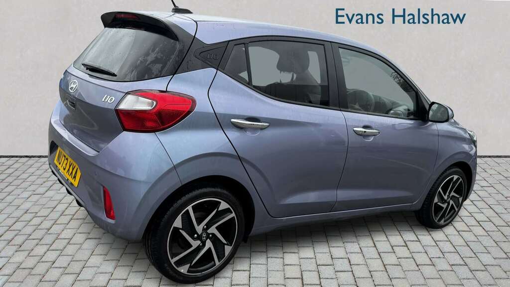 Hyundai I10 1.0 Mpi Premium 2023 NU73XXA Blue #6