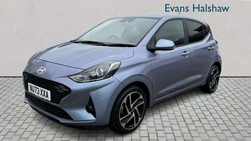 Hyundai I10 1.0 Mpi Premium 2023 NU73XXA Blue #3