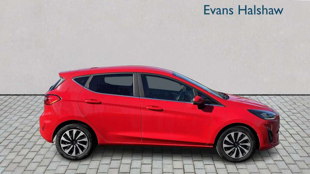 Ford Fiesta 1.0 Ecoboost Hybrid Mhev 125 Titanium 202 NL72YTK Red #3