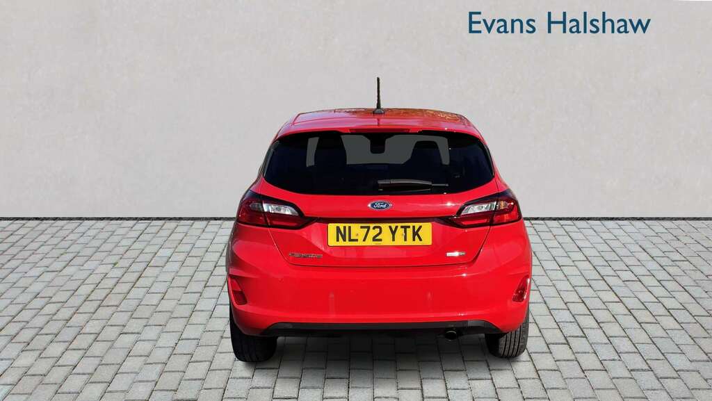 Ford Fiesta 1.0 Ecoboost Hybrid Mhev 125 Titanium 202 NL72YTK Red #4