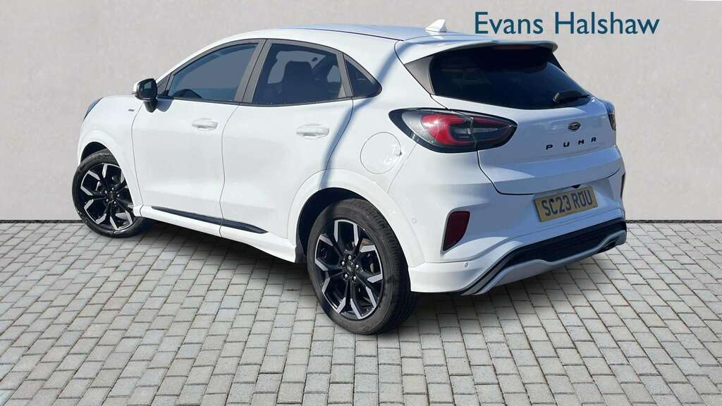 Ford Puma 1.0 Ecoboost Hybrid Mhev St-line X 2023 SC23RUU White #2