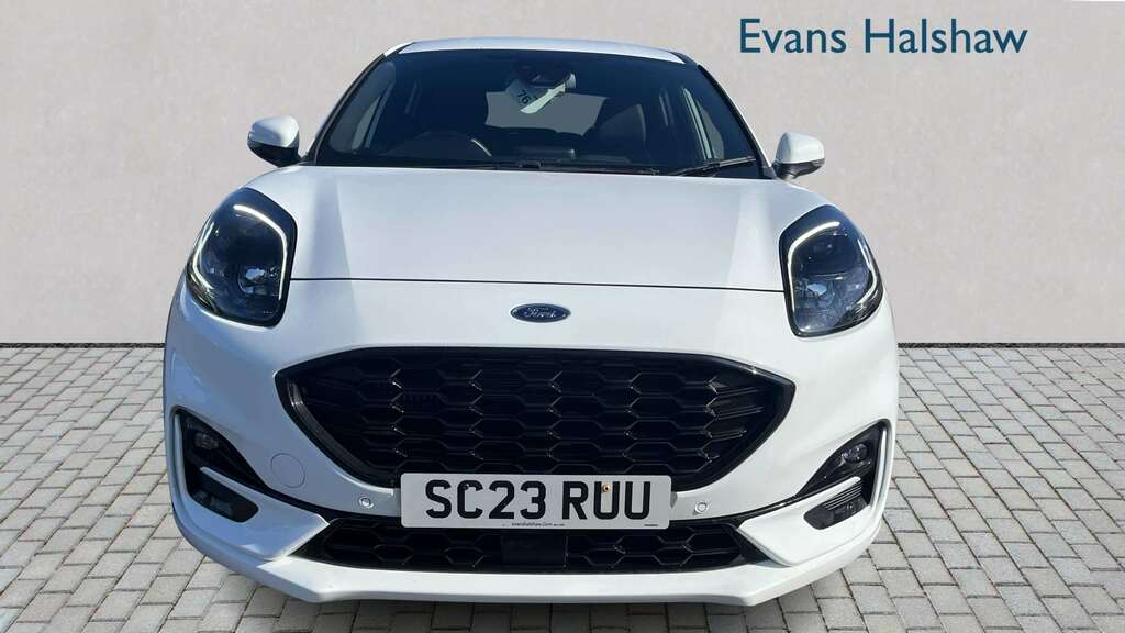 Ford Puma 1.0 Ecoboost Hybrid Mhev St-line X 2023 SC23RUU White #3