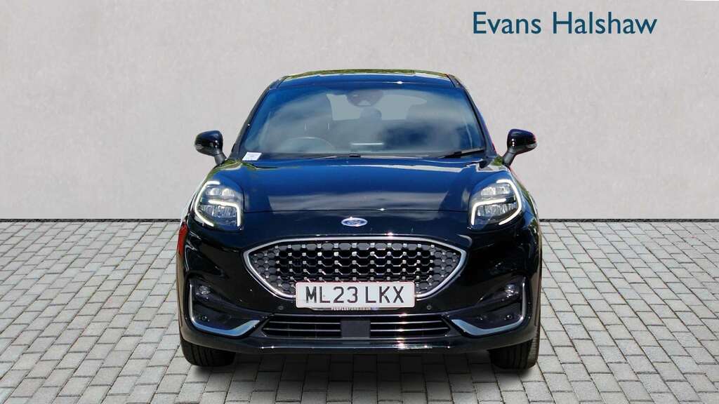 Ford Puma 1.0 Ecoboost Hybrid Mhev 155 St-line Vignale 2 ML23LKX Black #3