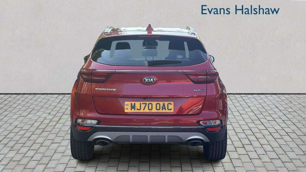 Kia Sportage 1.6T Gdi Isg Gt-line Dct Awd 2021 MJ70OAC Red #5