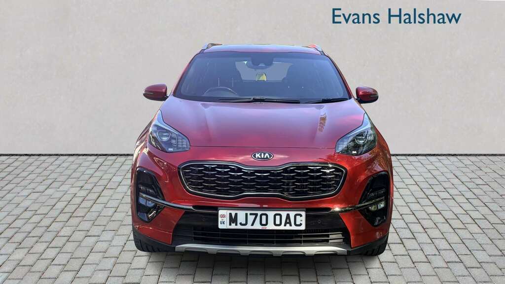 Kia Sportage 1.6T Gdi Isg Gt-line Dct Awd 2021 MJ70OAC Red #3