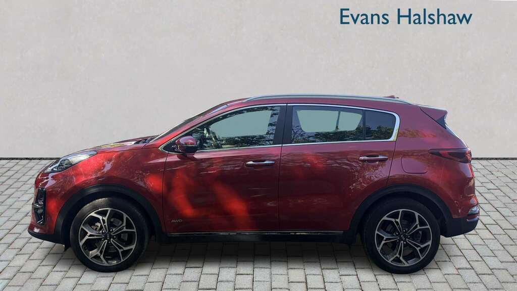Kia Sportage 1.6T Gdi Isg Gt-line Dct Awd 2021 MJ70OAC Red #4
