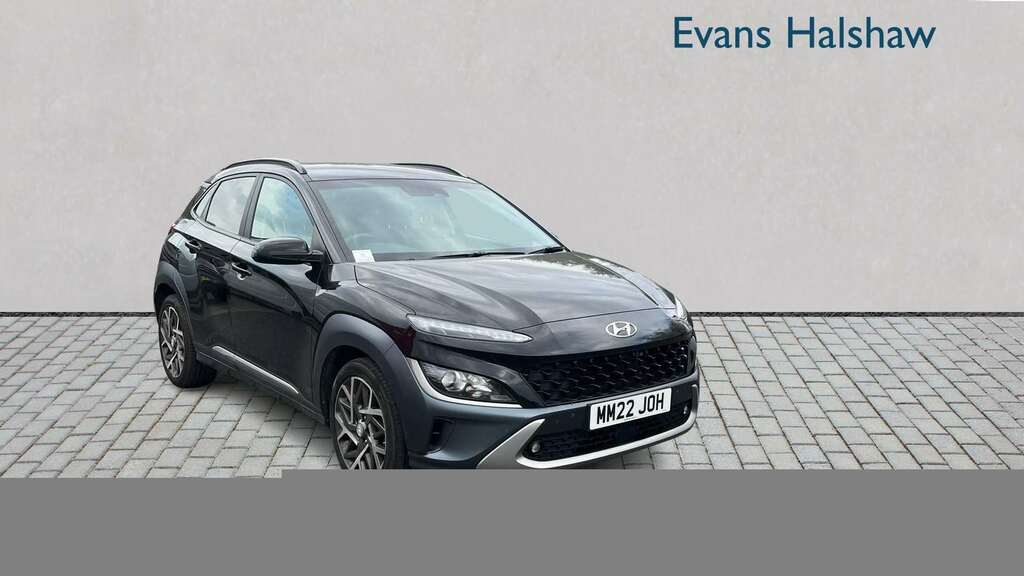 Hyundai Kona 1.6 Gdi Hybrid Premium Dct 2022 Black