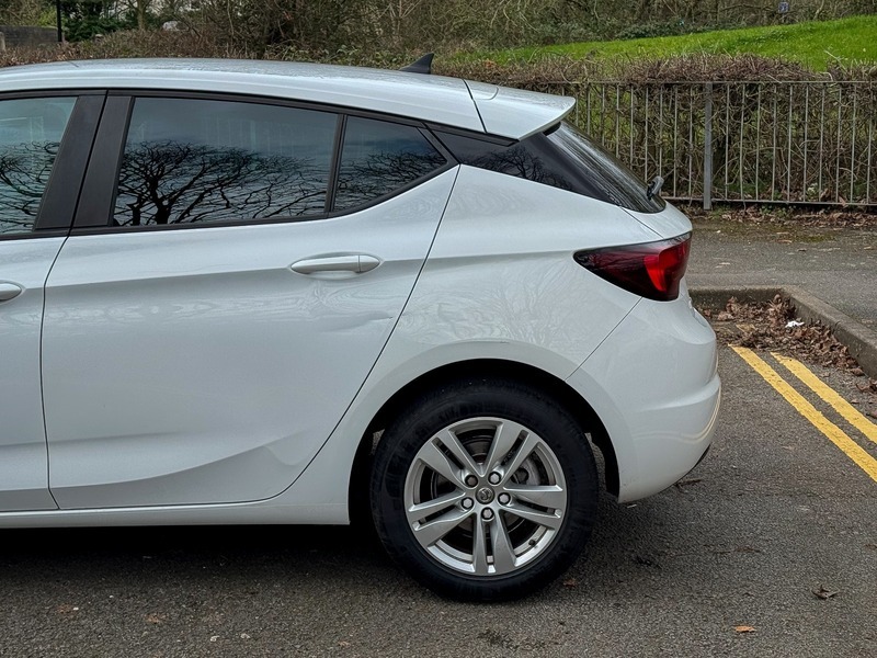 Vauxhall Astra 1.0I Turbo Ecotec Tech CV18GXS White #6