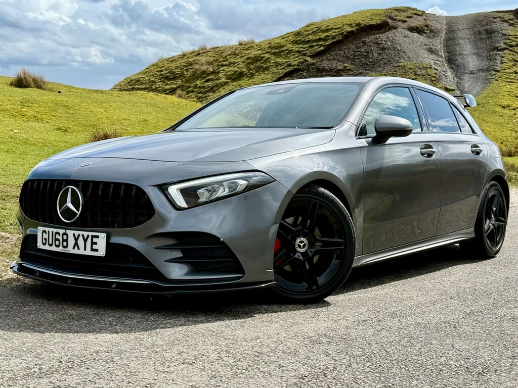 Mercedes-Benz A Class 1.3 Amg Line 7G-dct Euro 6 Ss GU68XYE Grey #4