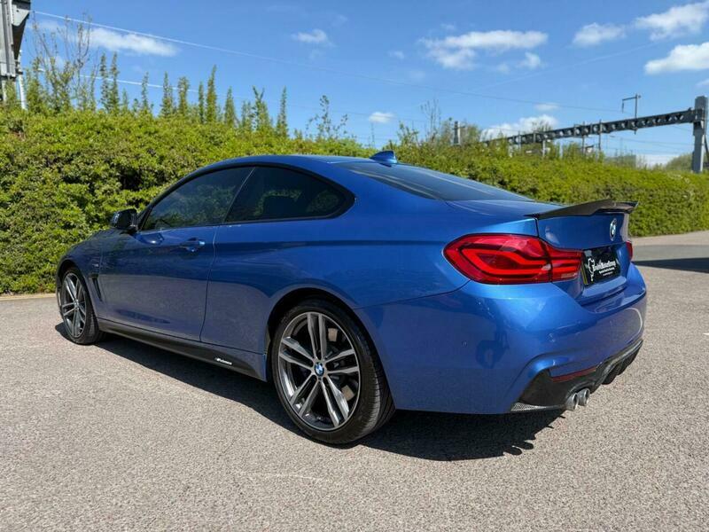 BMW 4 Series 3.0 430D M Sport SR68PXK Blue #4