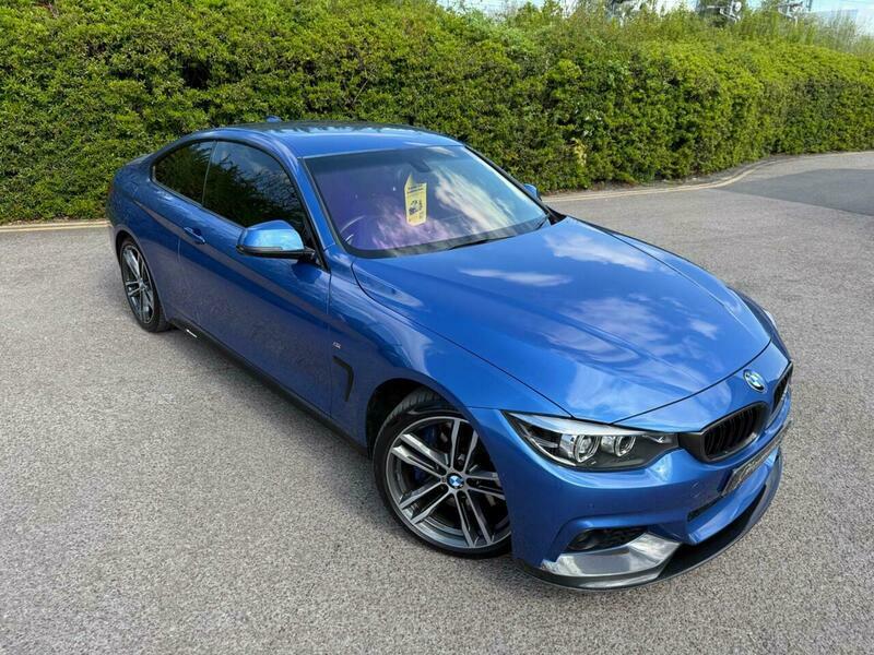 BMW 4 Series 3.0 430D M Sport SR68PXK Blue #6