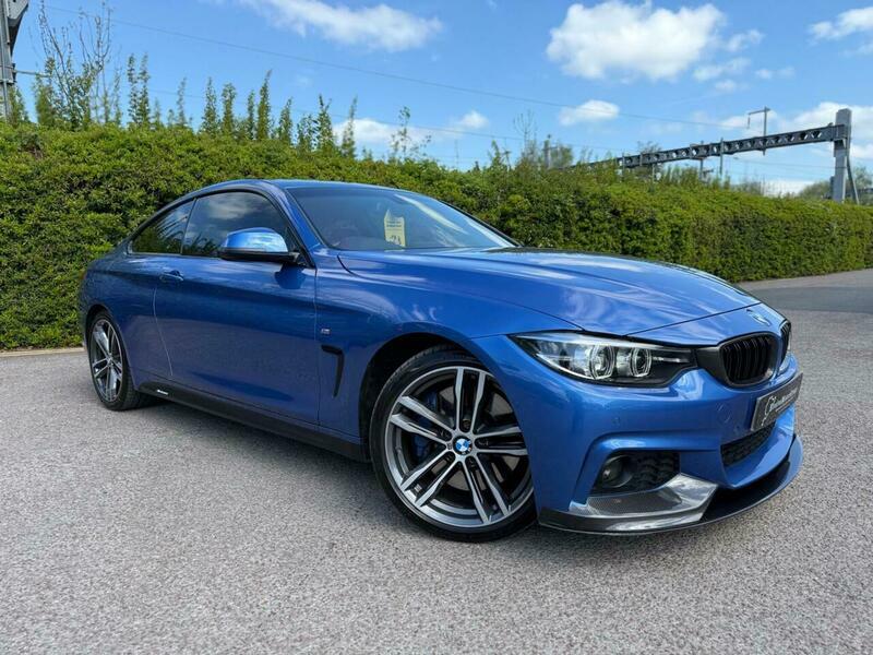 BMW 4 Series 3.0 430D M Sport SR68PXK Blue #5