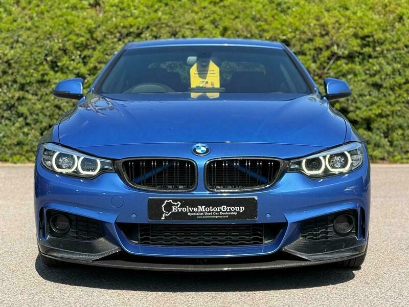 BMW 4 Series 3.0 430D M Sport SR68PXK Blue #2