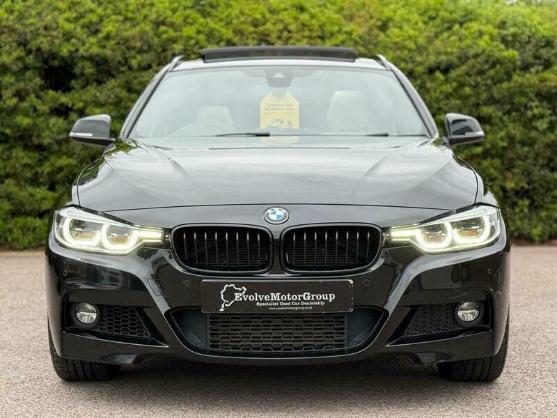 BMW 3 Series 3.0 335D M Sport WF16OOV Black #3