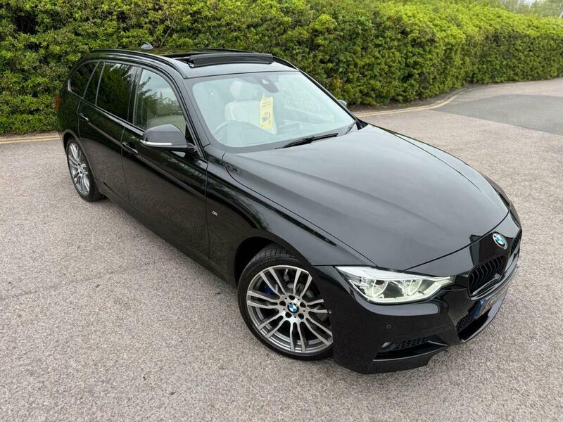 BMW 3 Series 3.0 335D M Sport WF16OOV Black #2