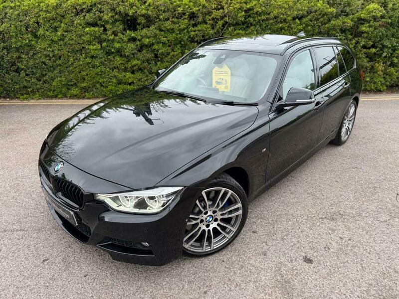BMW 3 Series 3.0 335D M Sport WF16OOV Black #4