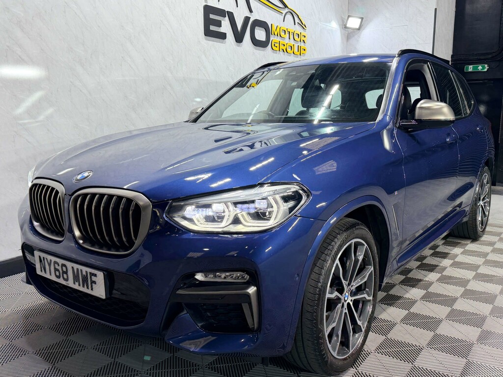 BMW X3 M40d 4Wd NY68MWF Blue #6