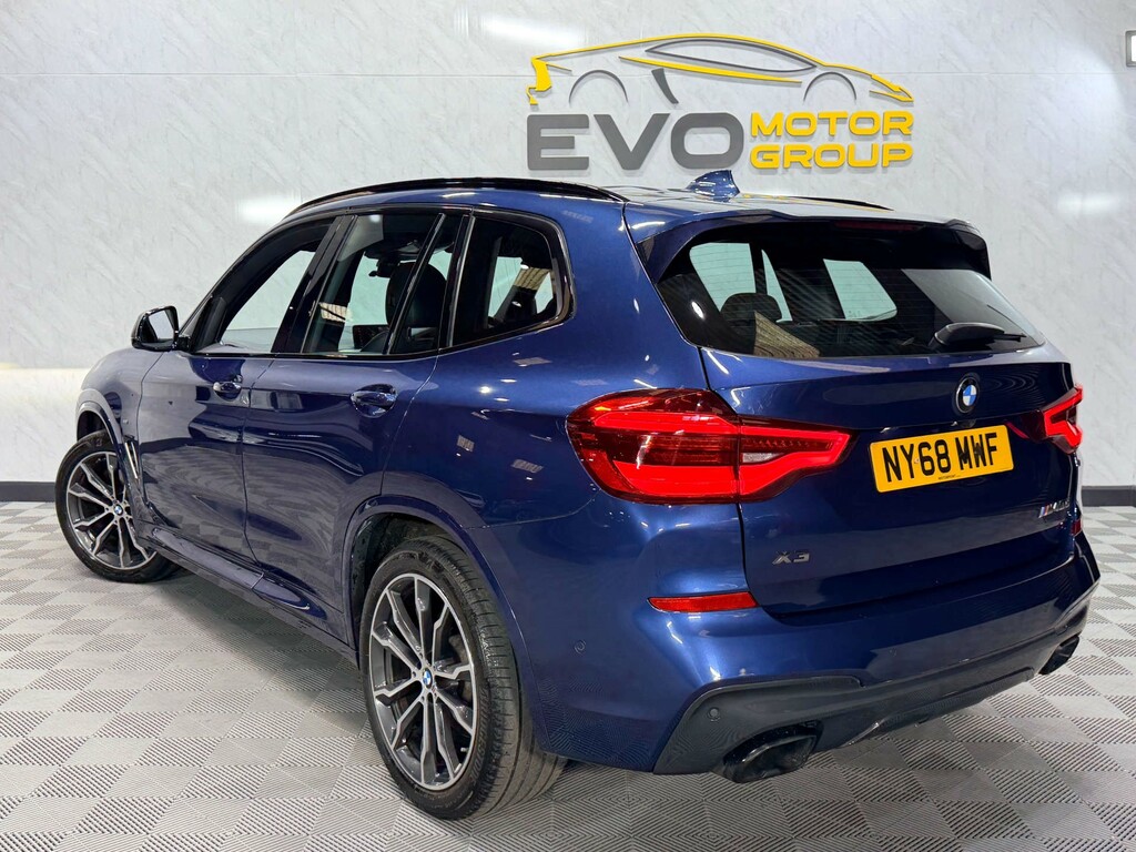 BMW X3 M40d 4Wd NY68MWF Blue #2