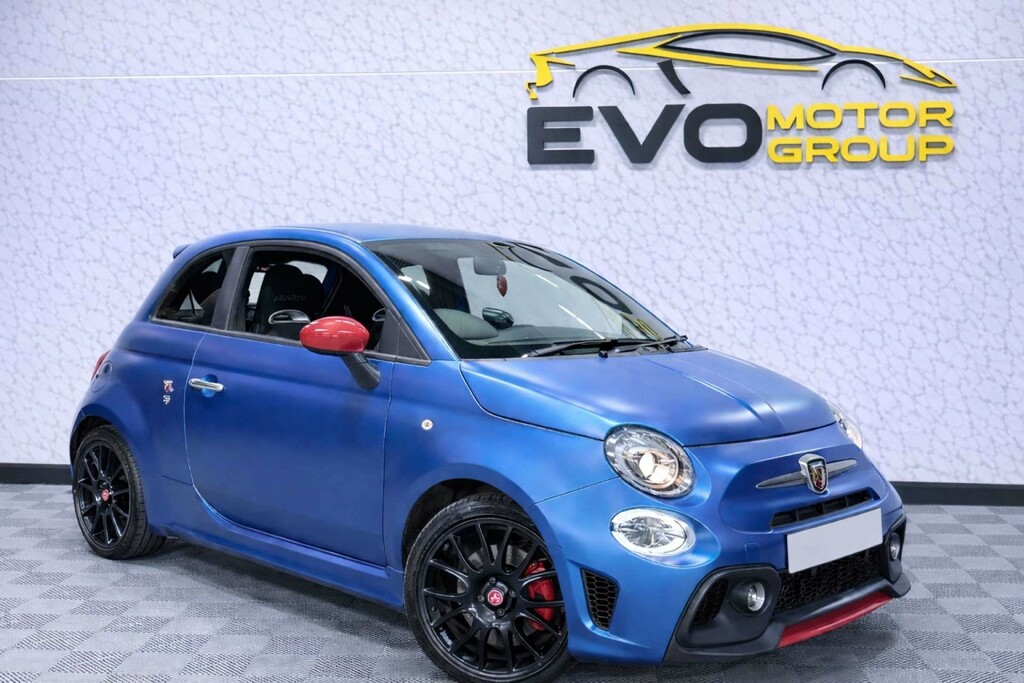 Abarth 595 Pista Blue