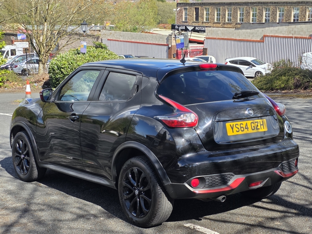 Nissan Juke 1.2 Acenta Premium YS64GZH Black #6